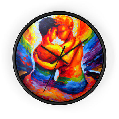 Maverick - Gay Love Wall Clock