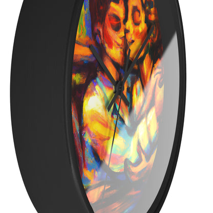 Trenton - Gay Love Wall Clock