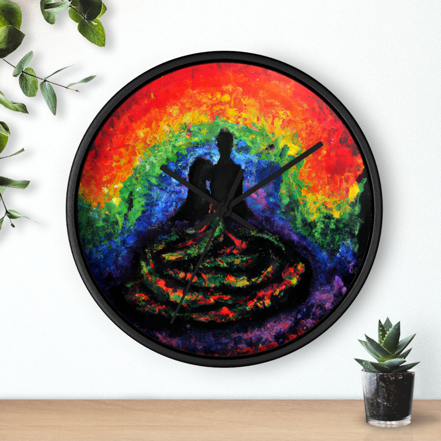 LeonardoDaVinci - Gay Hope Wall Clock