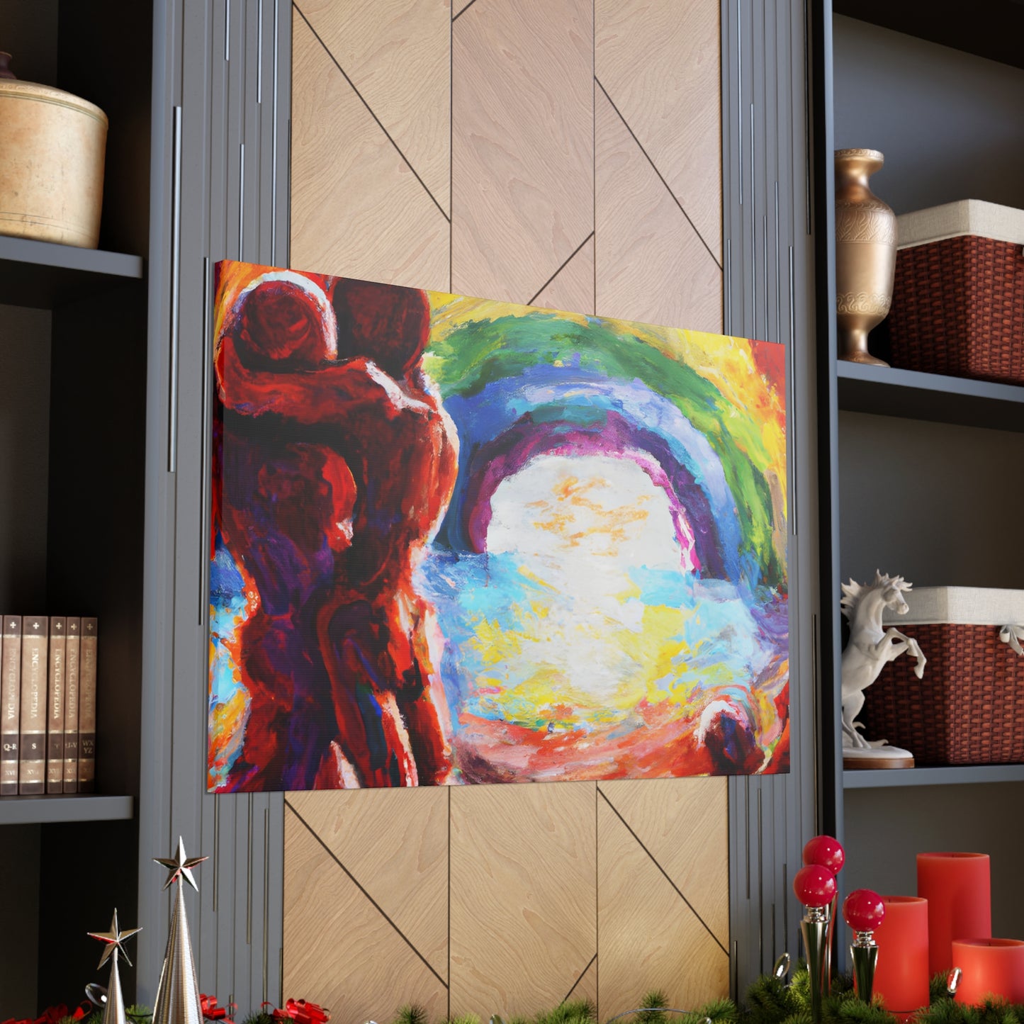 PineoArtist - Gay Couple Wall Art