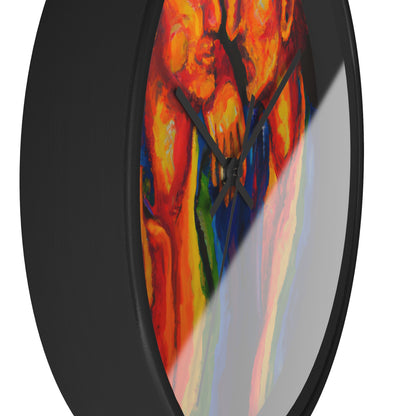 Robbie - Gay Love Wall Clock