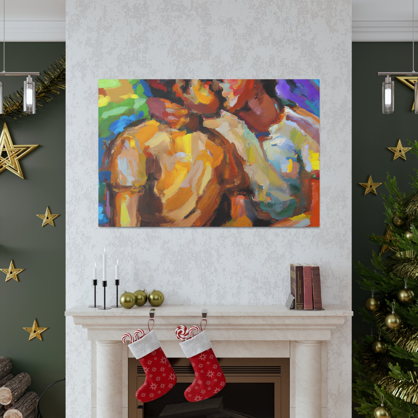 Maxwell - Gay Love Canvas Art