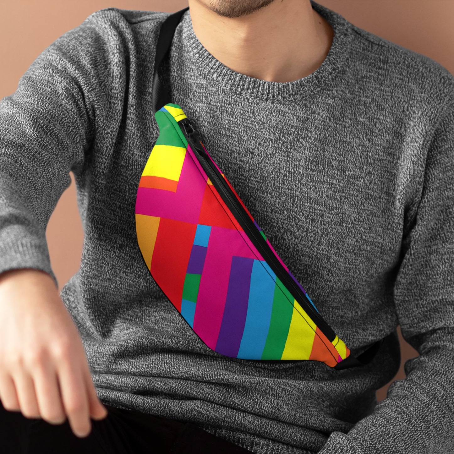 DazzleDiva - Gay Pride Fanny Pack Belt Bag