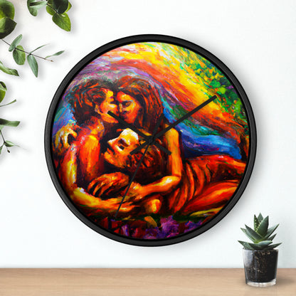 Lex - Gay Love Wall Clock