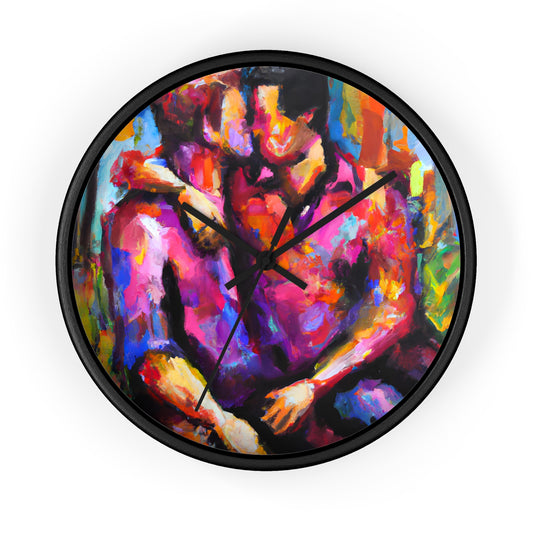 Tyler - Gay Love Wall Clock