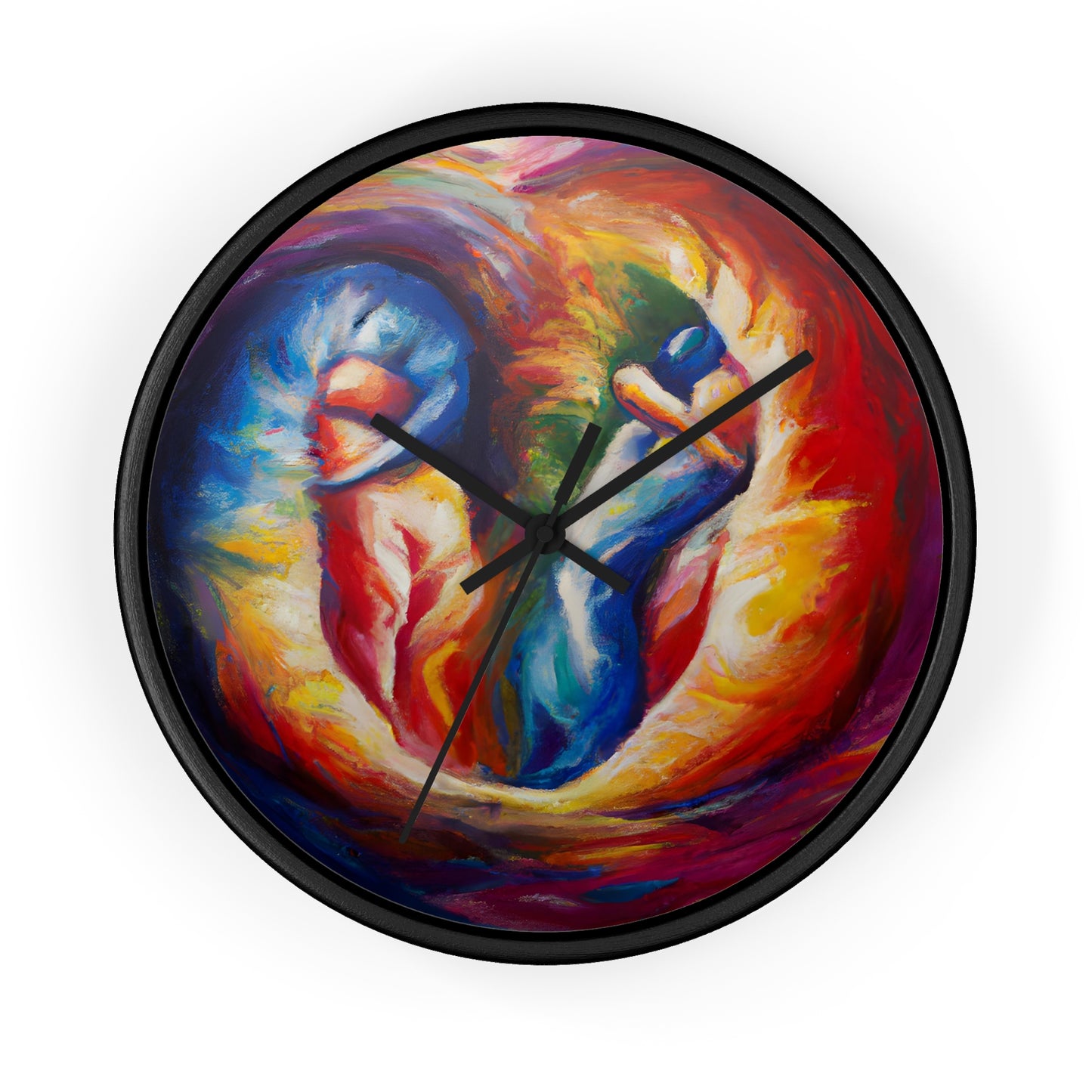 Troy - Gay Love Wall Clock