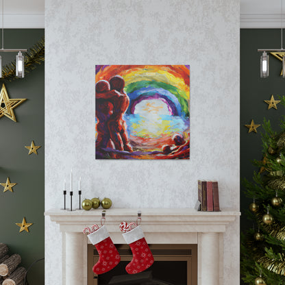 PineoArtist - Gay Couple Wall Art