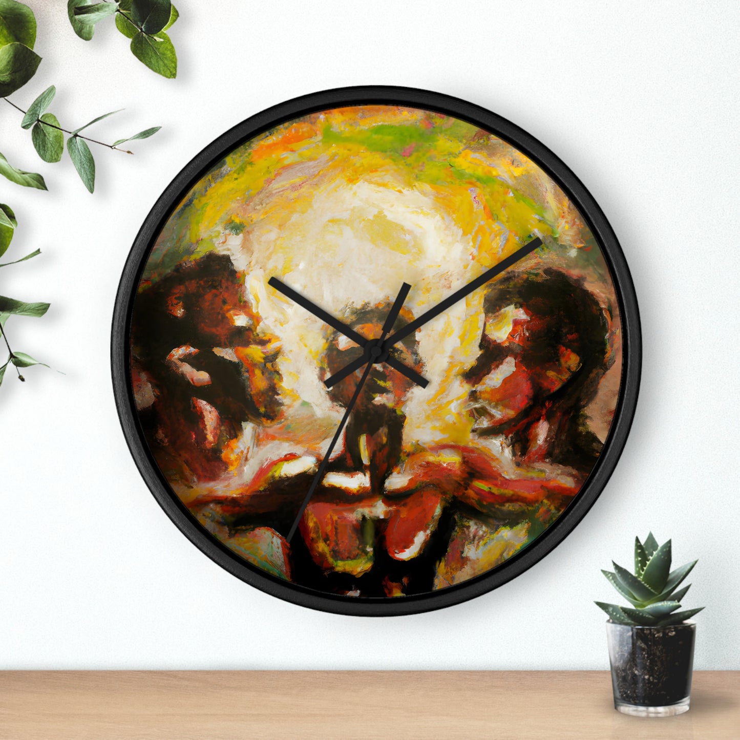 Leonardo da Vinci - Gay Hope Wall Clock