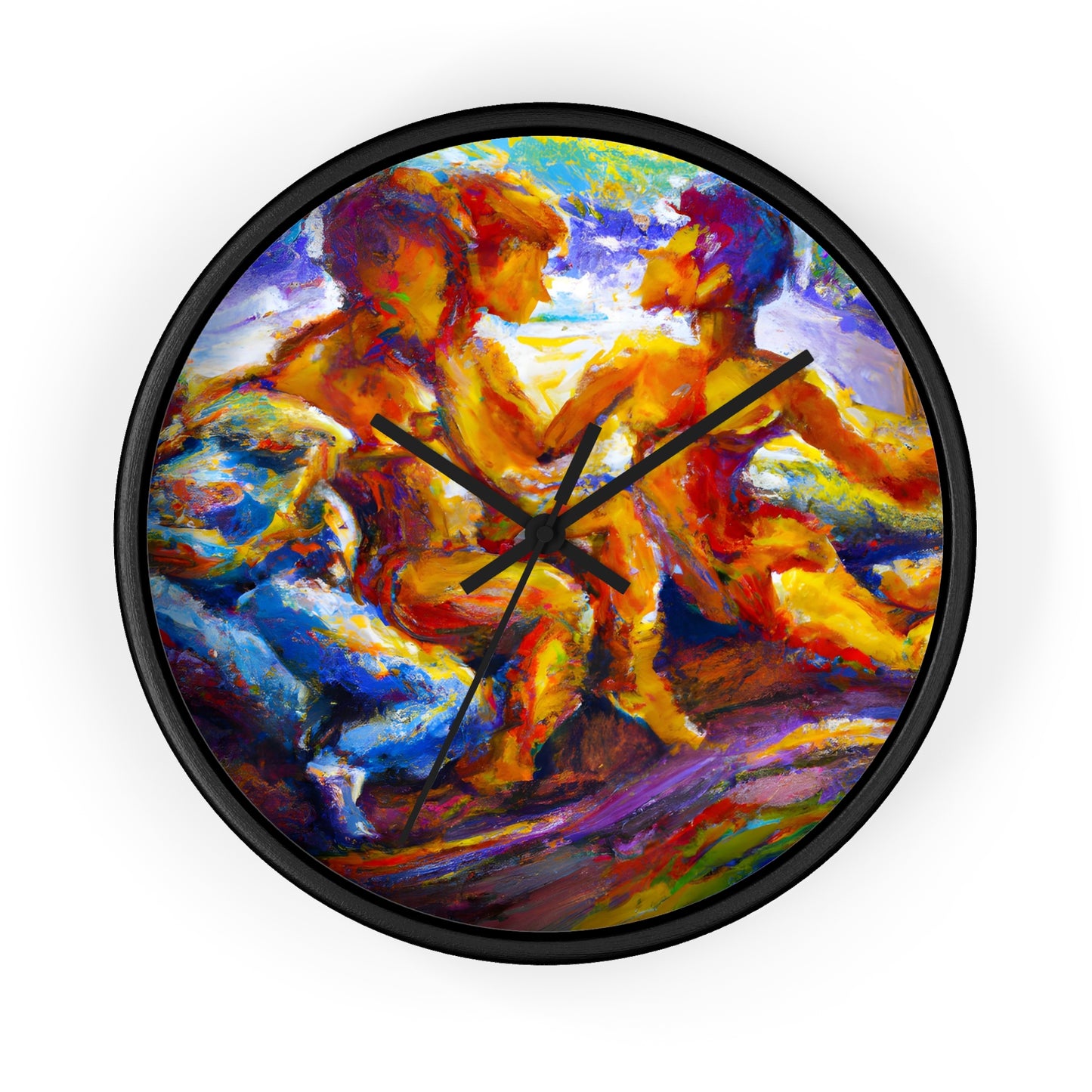 Skye - Gay Love Wall Clock
