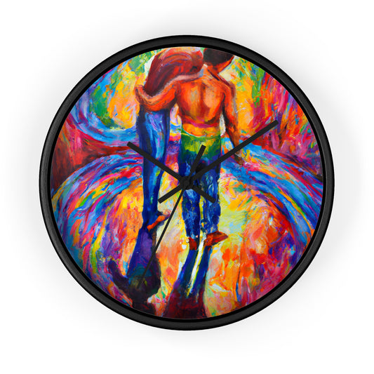 Jett - Gay Love Wall Clock