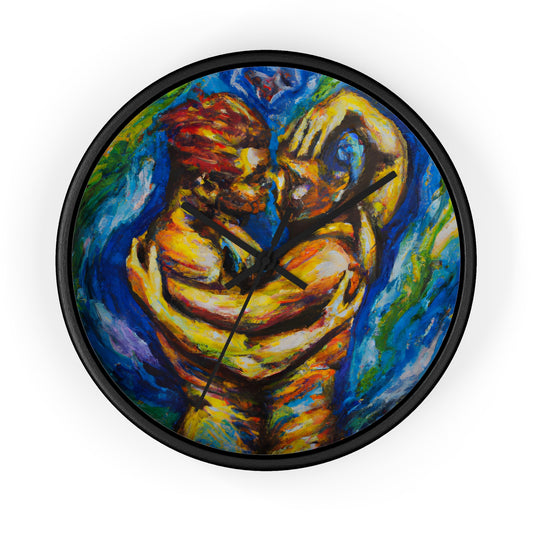 Jamie - Gay Love Wall Clock