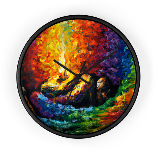 LorenzoVonSparrow - Gay Hope Wall Clock