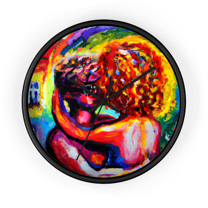 Tyler - Gay Love Wall Clock