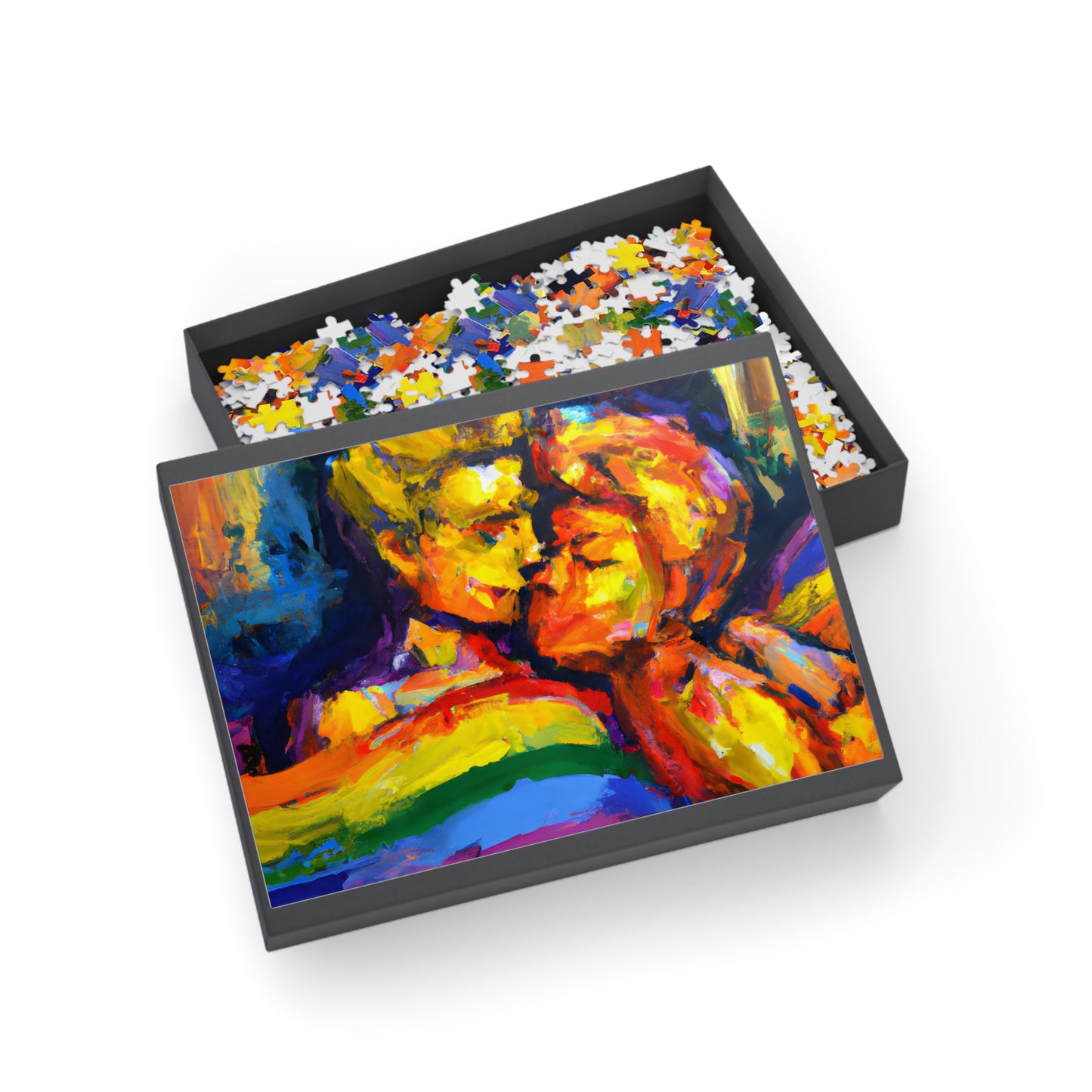 Jazzman - Gay Love Jigsaw Puzzle