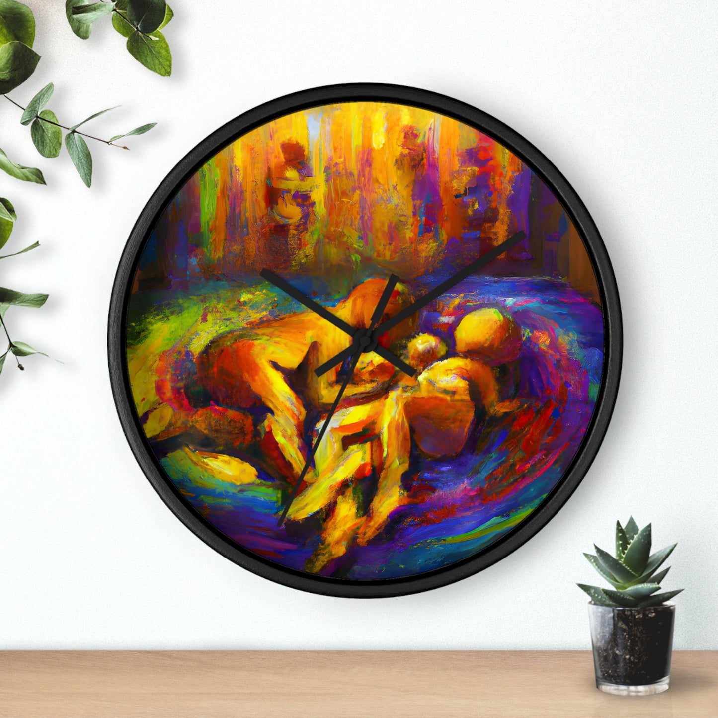 Lexander - Gay Love Wall Clock