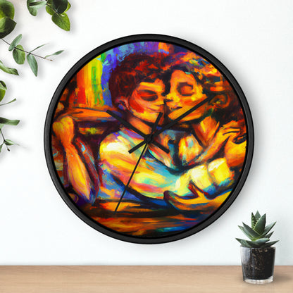 Trenton - Gay Love Wall Clock