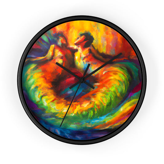 Rex - Gay Love Wall Clock
