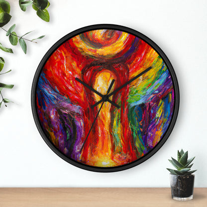 LeonardoDaVinci - Gay Hope Wall Clock