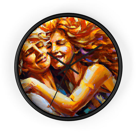 Leonardo daVinci - Gay Hope Wall Clock