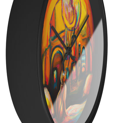 LeonardoDaVinci - Gay Hope Wall Clock