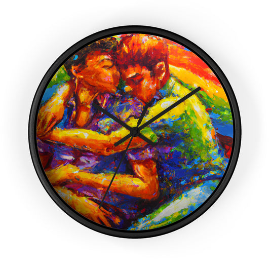 Reign - Gay Love Wall Clock