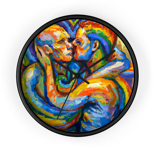 Maverick - Gay Love Wall Clock