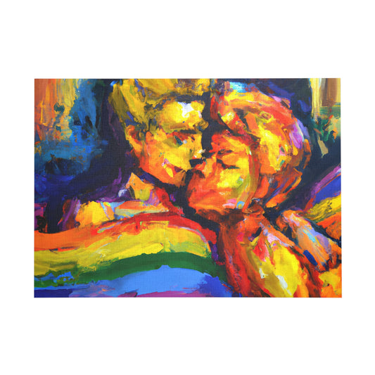 Jazzman - Gay Love Jigsaw Puzzle