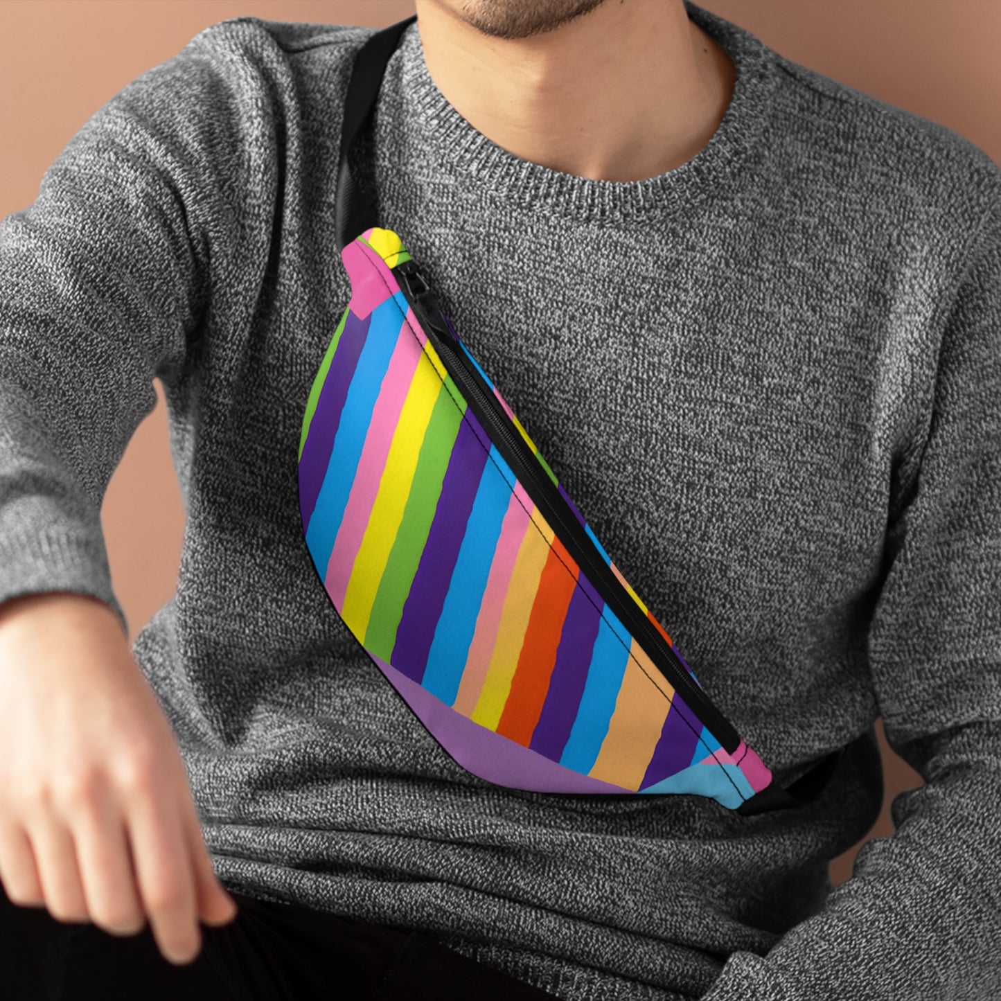 GlamFoil - Gay Pride Fanny Pack Belt Bag
