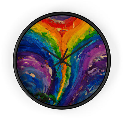 LeoFiori - Gay Hope Wall Clock