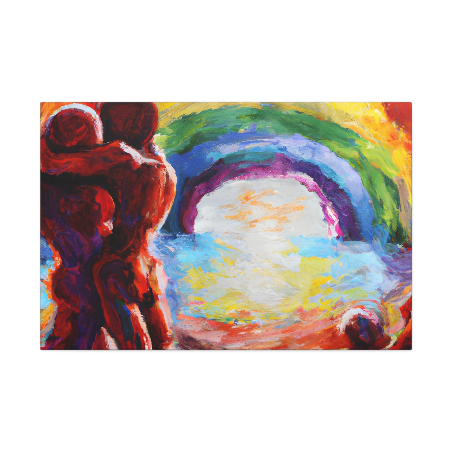 PineoArtist - Gay Couple Wall Art