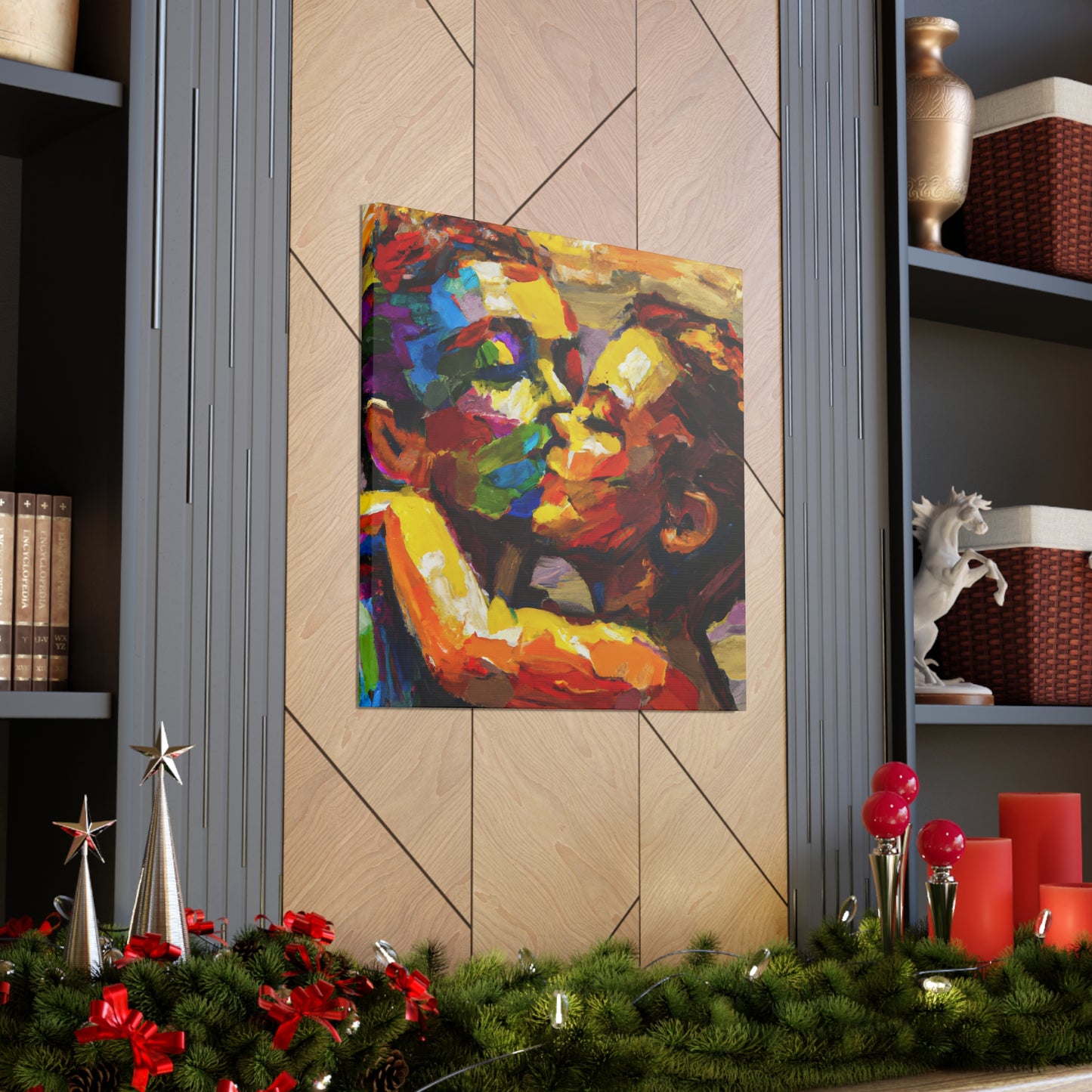 PaletteRogue - Gay Couple Wall Art