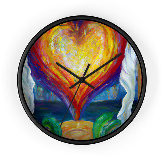 Leonardo daVincii - Gay Hope Wall Clock