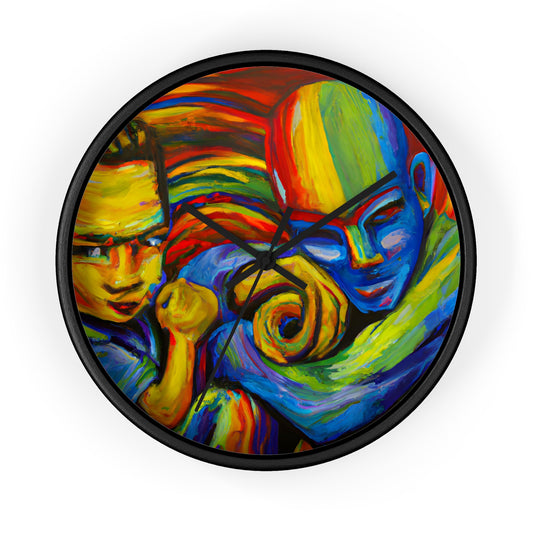 Leonardo da Vinci - Gay Hope Wall Clock