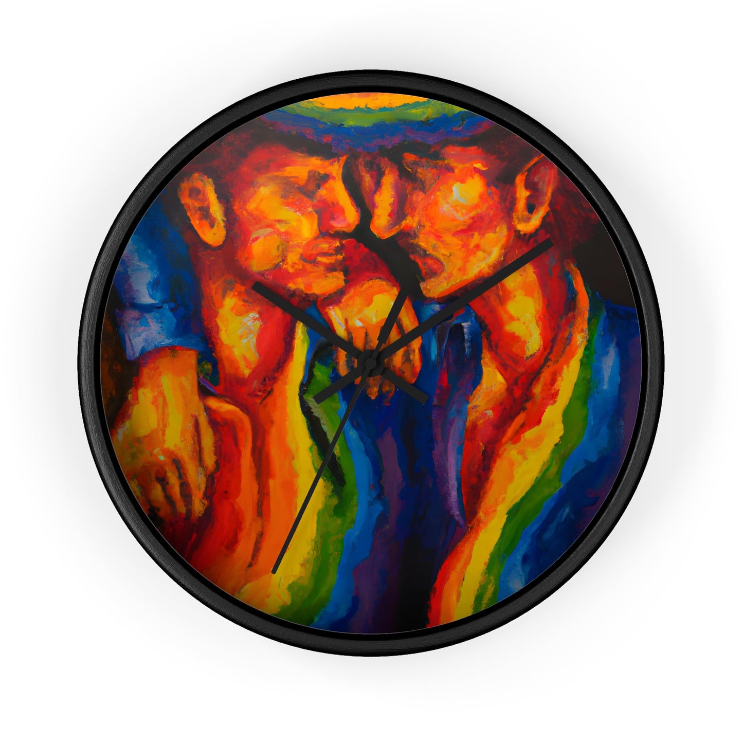 Robbie - Gay Love Wall Clock