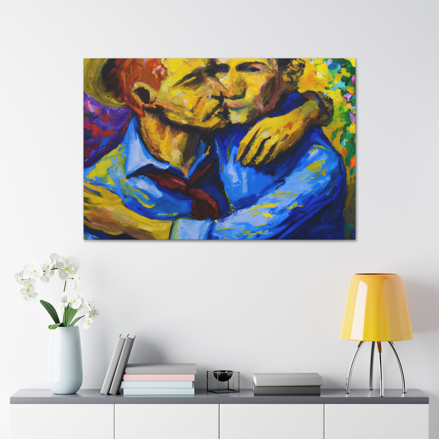 RadiantRembrandt - Gay Couple Wall Art