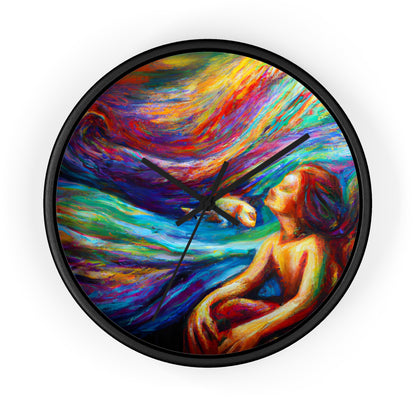 LeonardoDaVinci - Gay Hope Wall Clock