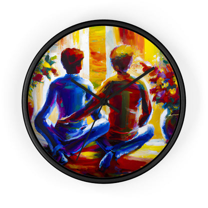 Braden - Gay Love Wall Clock