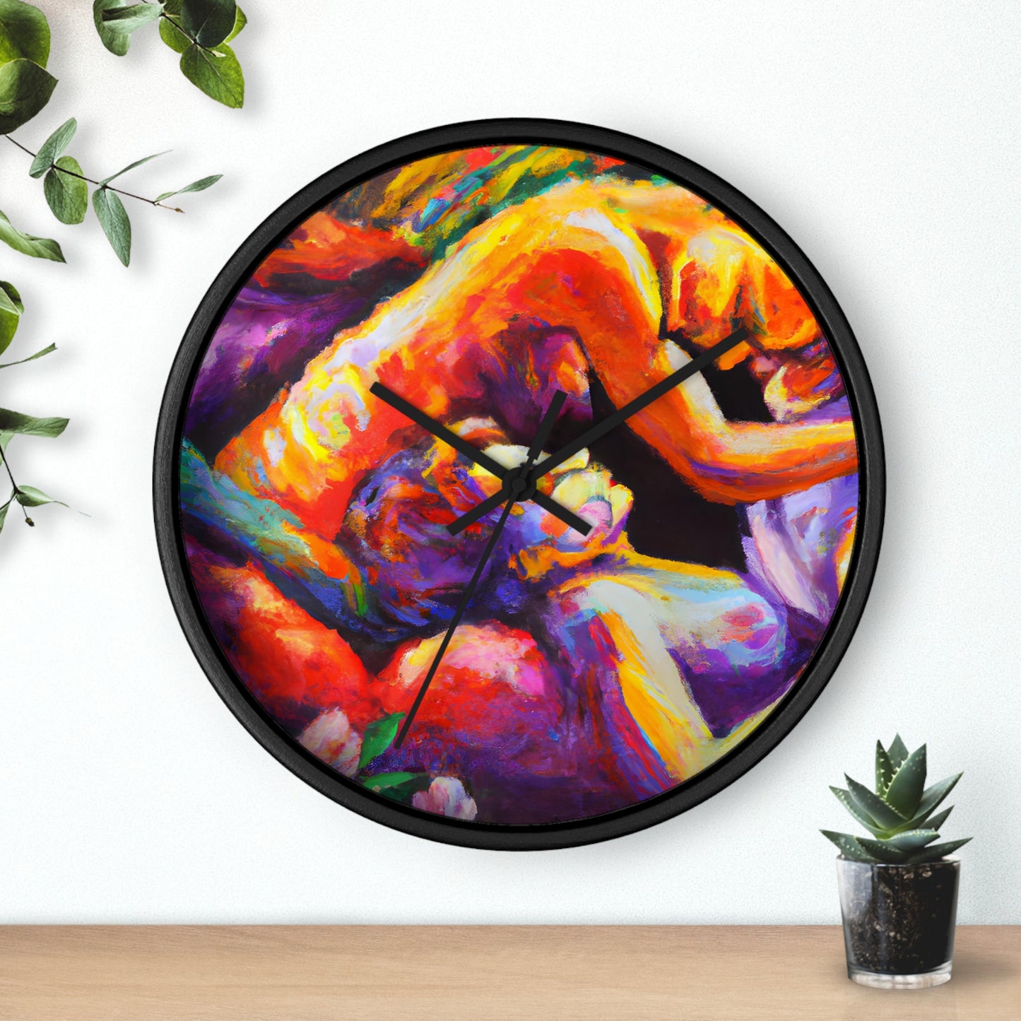 Zak - Gay Love Wall Clock