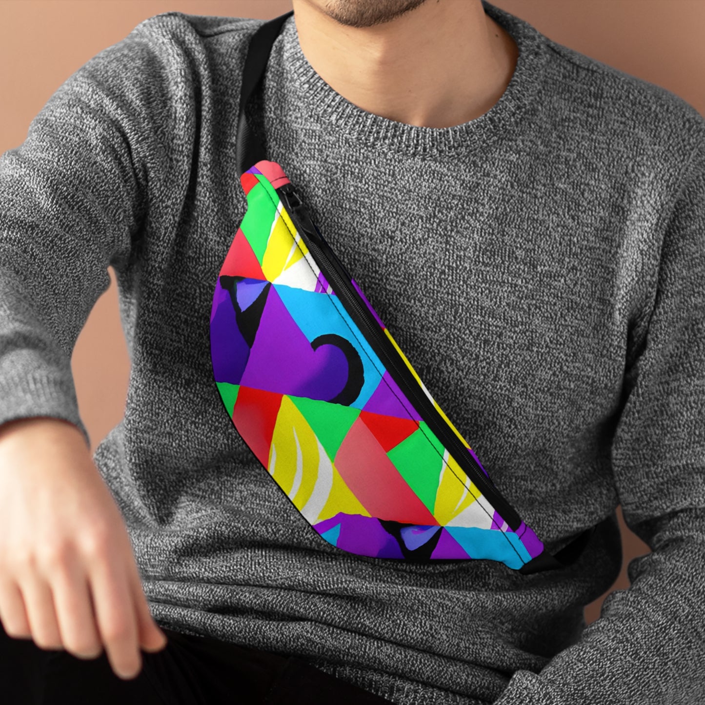 GlitterStarr - Gay Pride Fanny Pack Belt Bag