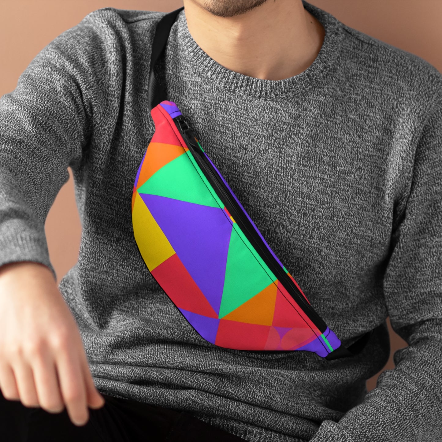GlamVonGlittah - Gay Pride Fanny Pack Belt Bag