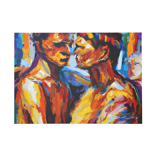 Jagger - Gay Love Jigsaw Puzzle