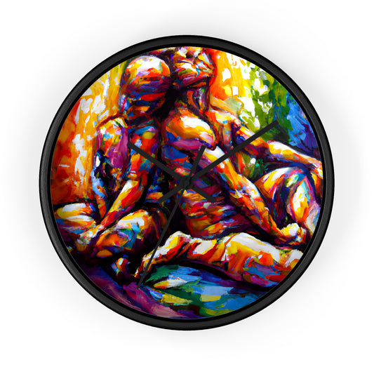 Cobalt - Gay Love Wall Clock