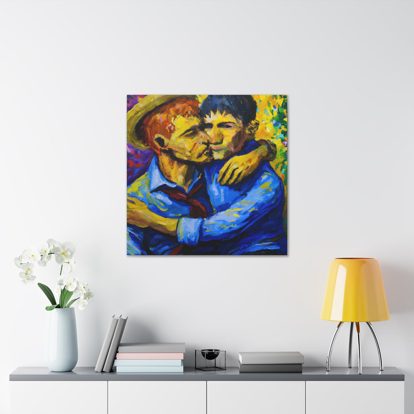 RadiantRembrandt - Gay Couple Wall Art