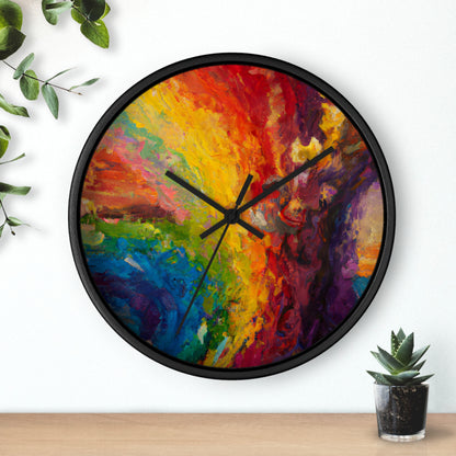 LeonardoDaVinci - Gay Hope Wall Clock