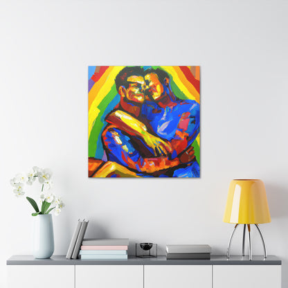 Tyler - Gay Love Canvas Art