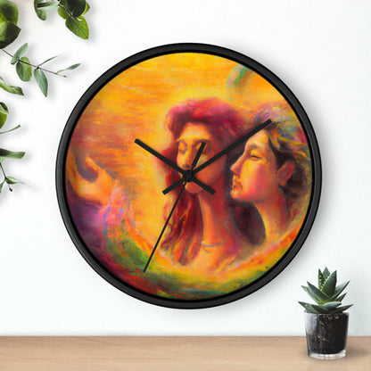 LeonardoDeVinci - Gay Hope Wall Clock