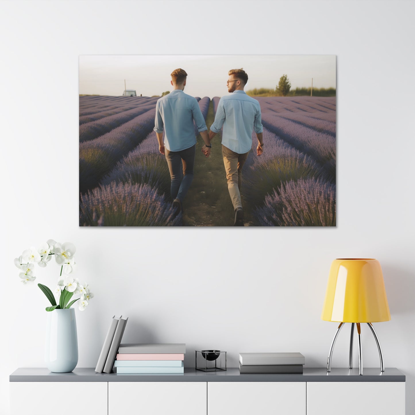 Daniel & Steven - Couple Canvas Art