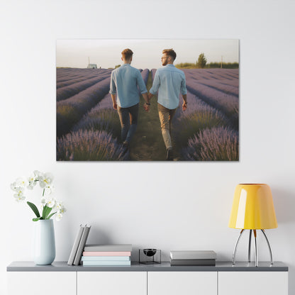Daniel & Steven - Couple Canvas Art