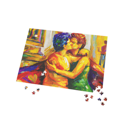 Jagger - Gay Love Jigsaw Puzzle