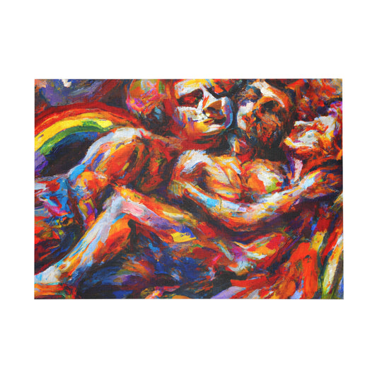 Stevie - Gay Love Jigsaw Puzzle